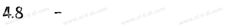 4.8 王垚杰字体转换